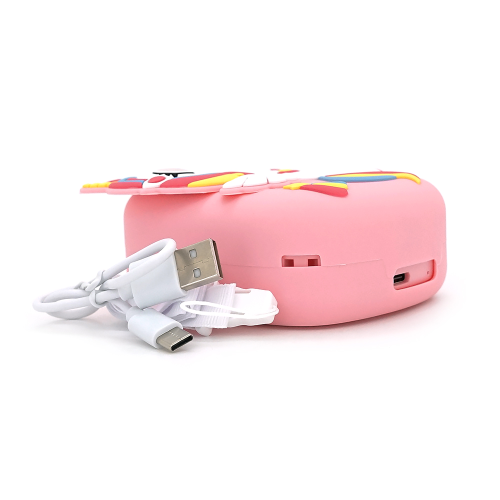 Дитячий фотоапарат D1-A Рожевий єдиноріг, екран IPS 2,4-дюйми, Type-C, Pink, BOX