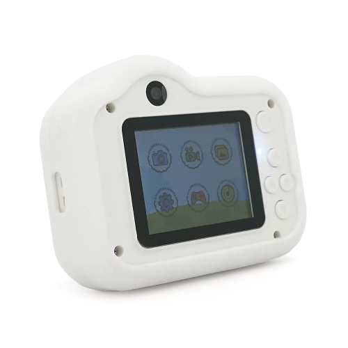 Дитячий фотоапарат M03 Білий Кролик, 2 камери, екран IPS 2-дюйми, Type-C, White, BOX