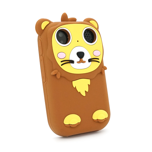 Дитячий фотоапарат Q13, 2 камери, MP3-плеєр, інтегровані ігри, екран IPS 2,8-дюйма, Type-C, Brown, BOX