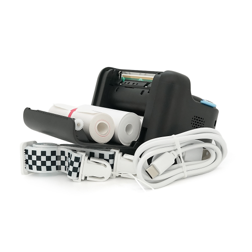 Дитячий фотоапарат S9 з функцією миттєвого термодруку, 1080p HD, MicroSD, екран IPS 2-дюйми, Type-C, Black, BOX