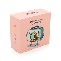 Дитячий фотоапарат X2A Фіолетовий Єдиноріг в ударостійкому чохлі, екран IPS 2-дюйми, Type-C, Purple, BOX