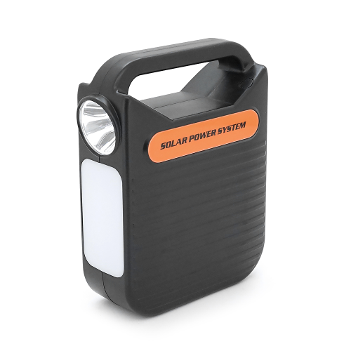 Переносний ліхтар EP-391 + Solar, Функції: PowerBank, АКБ 6V / 3000mAh, 3 виносні лампочки 3W, 140х60х185мм, Box