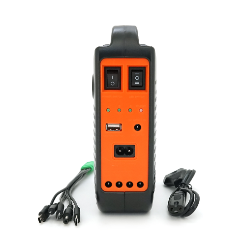 Переносний ліхтар EP-391 + Solar, Функції: PowerBank, АКБ 6V / 3000mAh, 3 виносні лампочки 3W, 140х60х185мм, Box