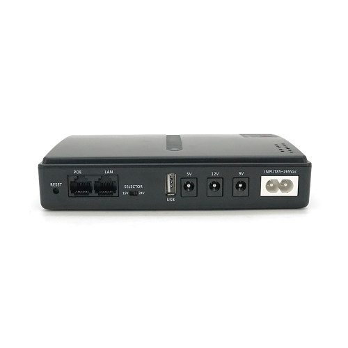 ДБЖ UPS-18W DC1018P YT45103 для роутерів / комутаторів / PON / POE-430, 5 / / 9 / 12V, 1A, 10000MAh(знімні 4*2500MAh), Black, BOX