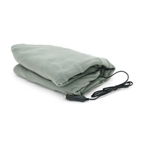 Електропростирадло автомобільне, живлення від прикурювача 12V, 150х110 см, Grey