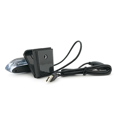 Вебкамера з гарнітурою 8821, 1080P 60fps / 2K 30fps з RGB LED підсвічуванням, пласт. корпус, Black, BOX