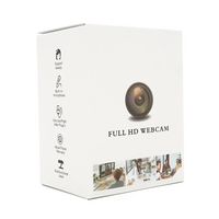 Вебкамера із мікрофоном A03, 2K 30fps, пласт. корпус, Black, BOX