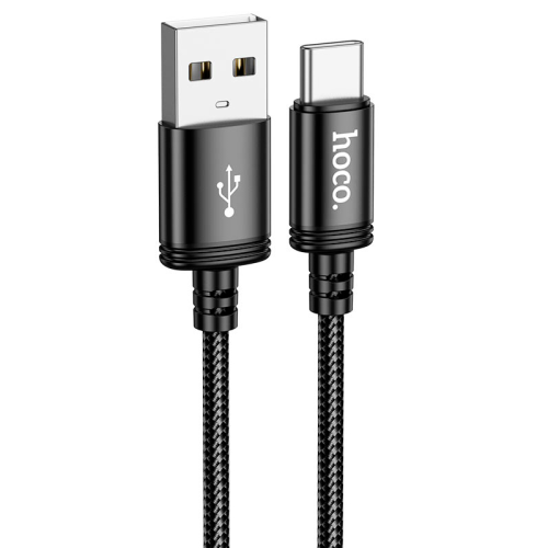 Кабель Hoco X89, Type-C-USB, 3A, Black, довжина 2м, BOX