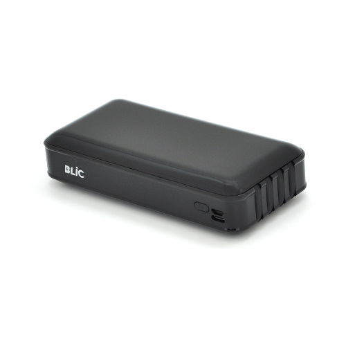 Powerbank BLIC BPB6 20000mAh, 2.1A, 4 кабелі: Type-C, Lighting, Micro, USB, Black, 0,450kg, Box