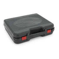 Портативна газова плита NAVI, під газові балони бутан та пропан-бутан, Black, Box