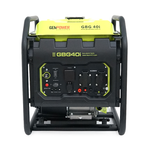 Генератор інверторний БЕНЗИНОВИЙ GENPOWER GBG 130IE 10.4kW (13kVA), однофазний, 230V, 50Hz, DC12V. об'єм 33л. витрата 0,374Lt / kWt.стартер (без АКБ), 710*540*64mm. 74kg.