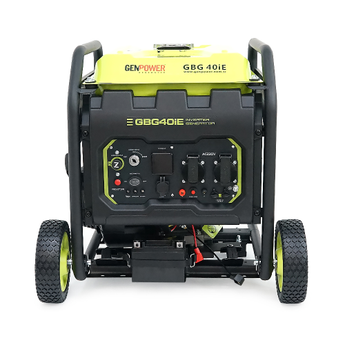 Генератор інверторний БЕНЗИНОВИЙ GENPOWER GBG 130IE 10.4kW (13kVA), однофазний, 230V, 50Hz, DC12V. об'єм 33л. витрата 0,374Lt / kWt.стартер (без АКБ), 710*540*64mm. 74kg.