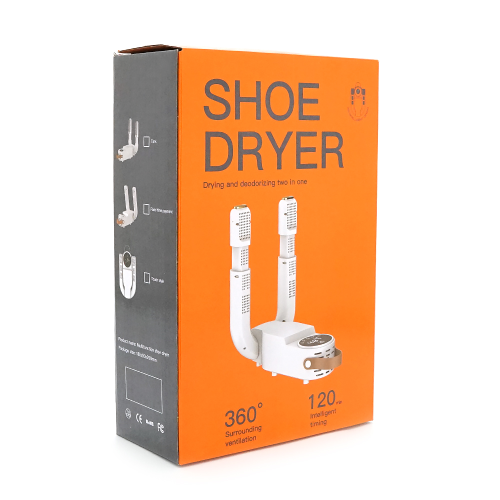 Сушарка для взуття Shoe Dryer SH-2, 220V / 150W, ультрафіолетова обробка, таймер. Black / Purple. Box
