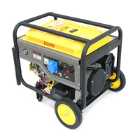 Генератор бензиновий COVAX CV20500LD-E2, 9.5kW, однофазний 220V, 50Hz, DC12V, 21HP, Electric Starter, tank 25L, 710x535x555mm, 96kg