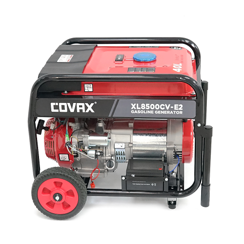 Генератор бензиновий COVAX XL8500CV-E2, 6.0kW, однофазний 220V, 50Hz, DC12V, 15HP, Electric Starter, tank 25L, 690x535x555mm