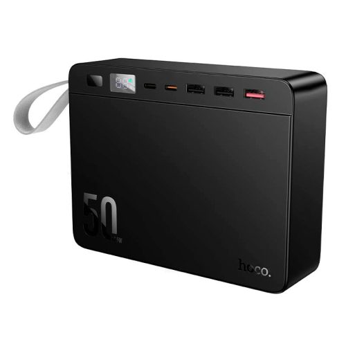 Power Bank HOCO J166 50000mAh, PD20W+22.5W, Black, 1.030kg