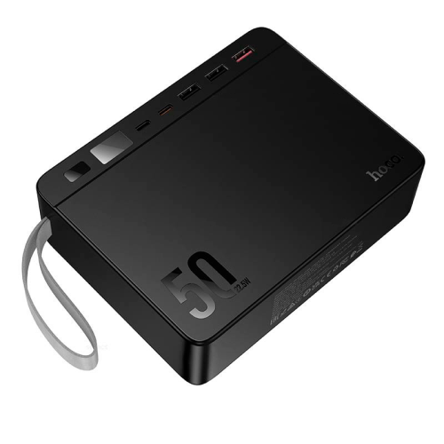 Power Bank HOCO J166 50000mAh, PD20W+22.5W, Black, 1.030kg