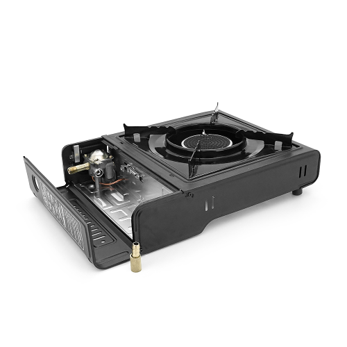 Портативна газова плита GS001-2, Black, Box
