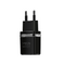 Набір СЗУ HOCO C12 Smart + кабель Micro, 2xUSB, 2.4A, кабель 1м, Black, Blister