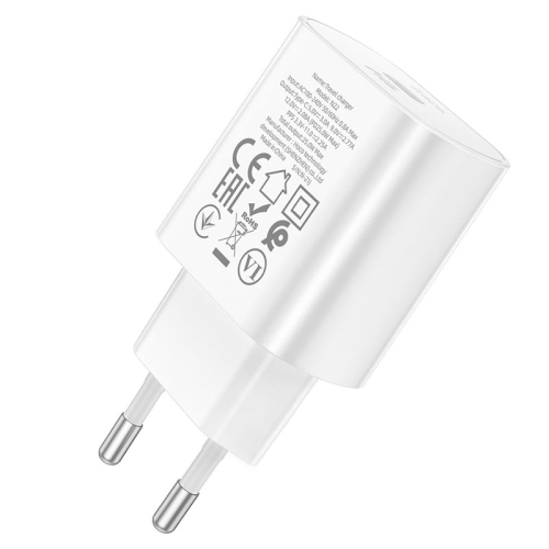 СЗУ HOCO N22, 1xUSB-C, PD25W, White, Box