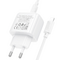 Набір СЗУ HOCO CS53A+ кабель Туре-С / Lighting, 1xUSB-C, PD25W, White, Box