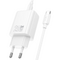 Набір СЗУ HOCO N61 + Type-C / Type-C кабель, 1xUSB+1xUSB-C, PD20W+QC3.0, кабель 1м, White, Box