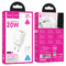 Набір СЗУ HOCO N61 + Type-C / Type-C кабель, 1xUSB+1xUSB-C, PD20W+QC3.0, кабель 1м, White, Box