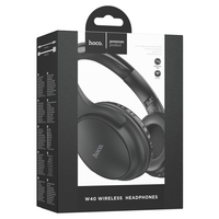 Бездротові навушники Bluetooth HOCO W40, Black, Box