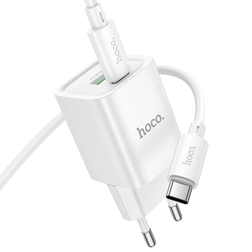 СЗУ HOCO C149A 110-240V, PD30W+Q3.0, USB+Type-C, White, Box