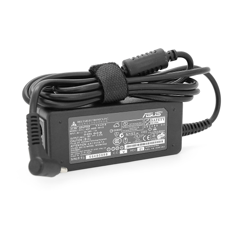 Блок живлення MERLION для ноутбука ASUS 19V 2.37A (45 Вт) штекер 3,0*1,1мм, довжина 0,9м