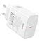СЗУ 110-240V HOCO C162A 1xUSB-C, PD40W, White, Blister