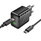 Набір СЗУ HOCO CS25A + кабель Type-C / Type-C, 1xUSB+1xUSB-C, PD20W+QC3.0, кабель 1м, Black, Box