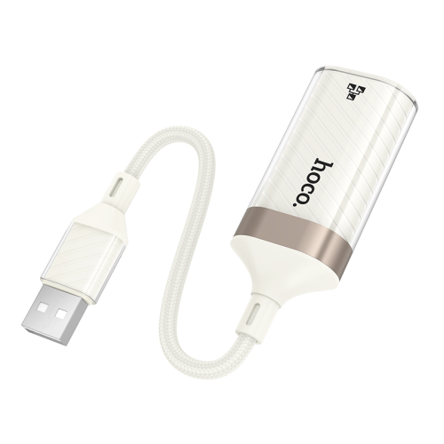 Контролер HOCO UA41 USB 2.0 to Ethernet - Мережевий адаптер 10 / 100Mbps, White, BOX