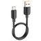Кабель Hoco X96, USB-Type-C, 100W, Black, довжина 0.25м, BOX