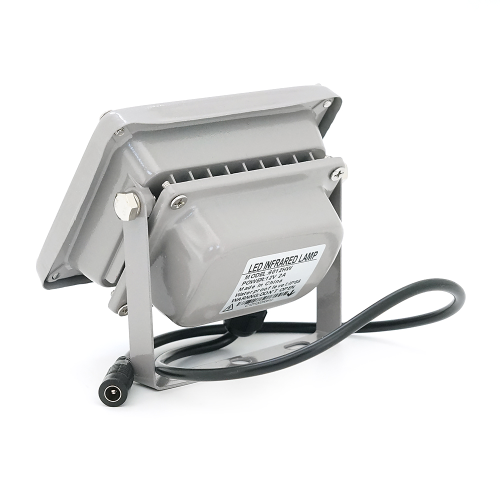 ІЧ-прожектор 6012HW. 12V, 24W, 6LED, IP66, 850Нм, кут огляду 120 &amp;deg;, дальність до 50м.