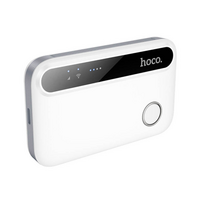 4G модем HOCO HI41(LTE), 900-2600МГЦ, 50-150Mb / s, USB, акумулятор 2100mAh, White, BOX