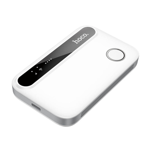 4G модем HOCO HI41(LTE), 900-2600МГЦ, 50-150Mb / s, USB, акумулятор 2100mAh, White, BOX