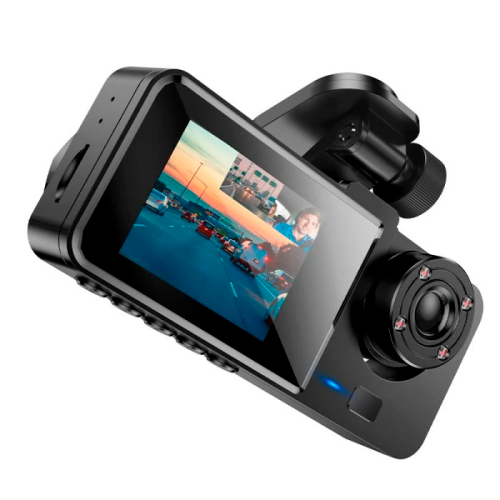 Автомобільний відеореєстратор HOCO DI63, Black, Box