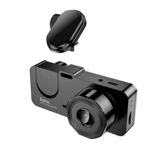 Автомобільний відеореєстратор HOCO DI63, Black, Box