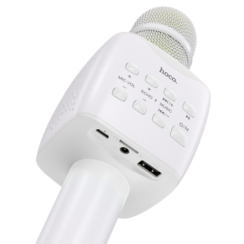 Мікрофон бездротовий HOCO BK5, White, BOX