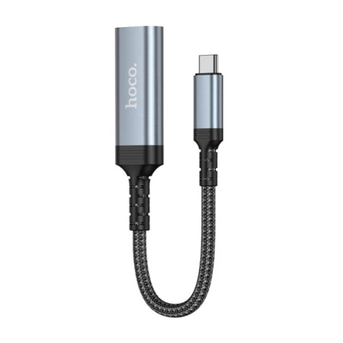 Перехідник HOCO UA43 Type-C (тато) / HDMI(мама), Black-gray