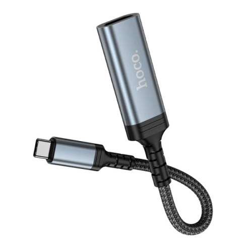 Перехідник HOCO UA43 Type-C (тато) / HDMI(мама), Black-gray