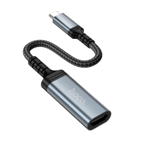 Перехідник HOCO UA43 Type-C (тато) / HDMI(мама), Black-gray