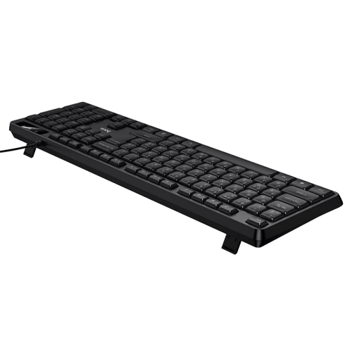 Клавіатура провідна HOCO GM60, USB, 104 клавіші, (Eng / Pyc), Black, Box