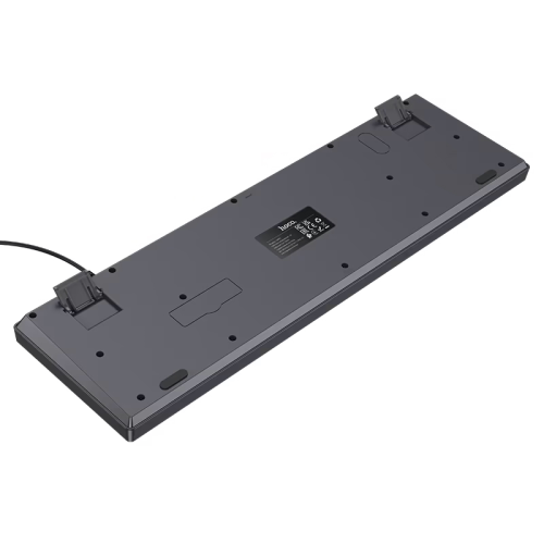 Клавіатура провідна HOCO GM61, USB, 104 клавіші, (Eng / Pyc), Gray, Box