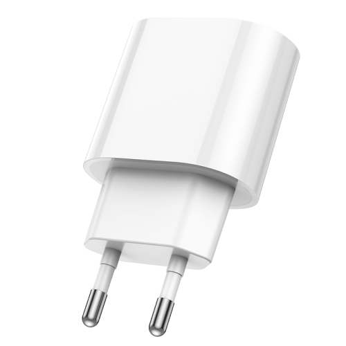 СЗУ 110-240V HOCO C109A 1xUSB-C, PD20W, White, Blister