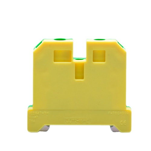 Клема гвинтова набірна EK4 / 35, 400V, 32А, 0.5-4мм 58х7х44 мм, Yellow-green