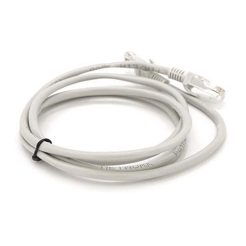 Патч-корд литий RITAR, CCA, UTP, RJ45, Cat.5e, 1.3m, сірий Q1000