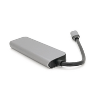 Хаб YT47720 Type-С на USB 3.0 / 4 порту, 480Mbts, живлення від USB, 0.15m, Gray, Box