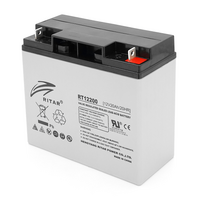 Акумуляторна батарея AGM RITAR RT12200, L5, Gray Case, 12V 20.0Ah ( 181 х 77 х 167 ) Q4